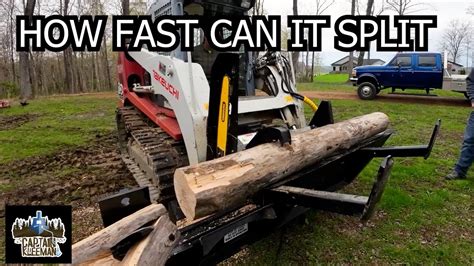 how to build a skid steer firewood processor|halverson skid steer firewood processor.